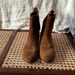 Frye Cara Suede Ankle Boot